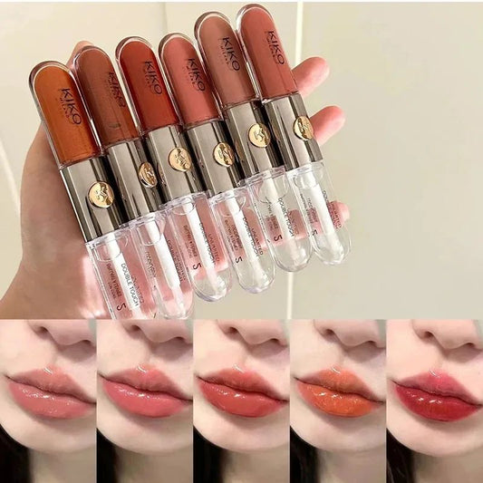 Lip Gloss cu efect de volum și strălucire intensă – fără injecții, fără filtre